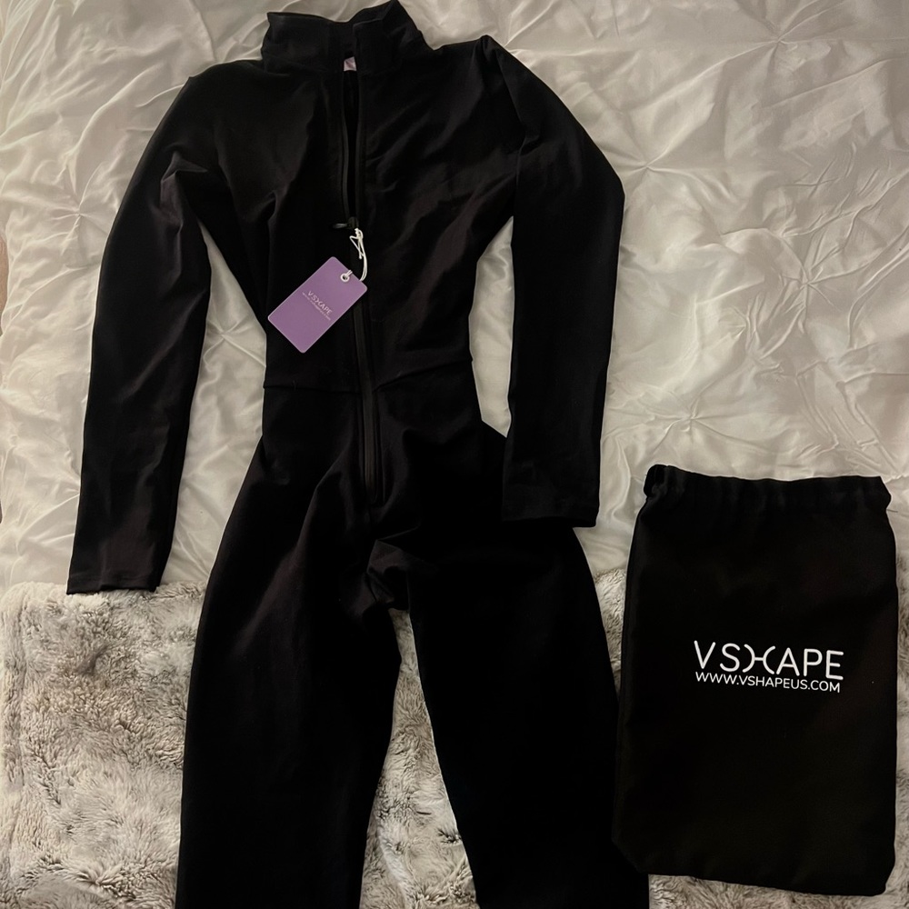Sculpting long sleeve Jumpsuit 3 in 1